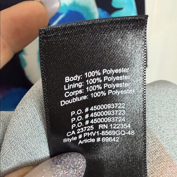 Aritzia Babaton | Multicolor Floral Long Sleeve Maxi Dress -button up back - 0 - Picture 6 of 8